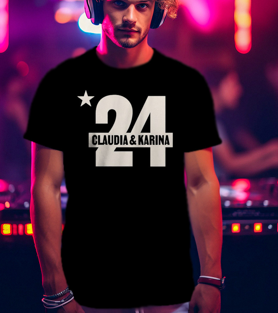Claudia And Karina Star 24 T-Shirt