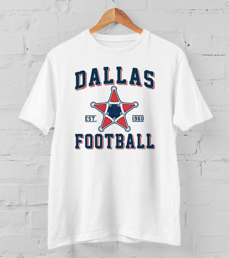 Dallas Cowboys Football Est 1960 Star T-Shirt