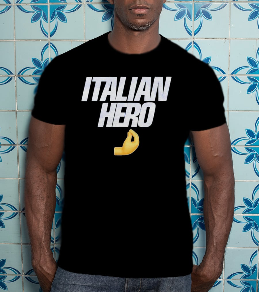 Italian Hero Che Vuoi Hand Gesture Emoji T-Shirt