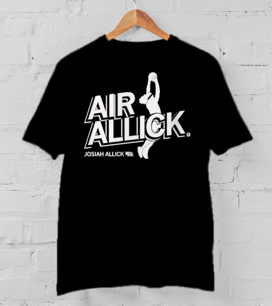 Air Allick Josiah Allick 53 Basketball Dunk T-Shirt