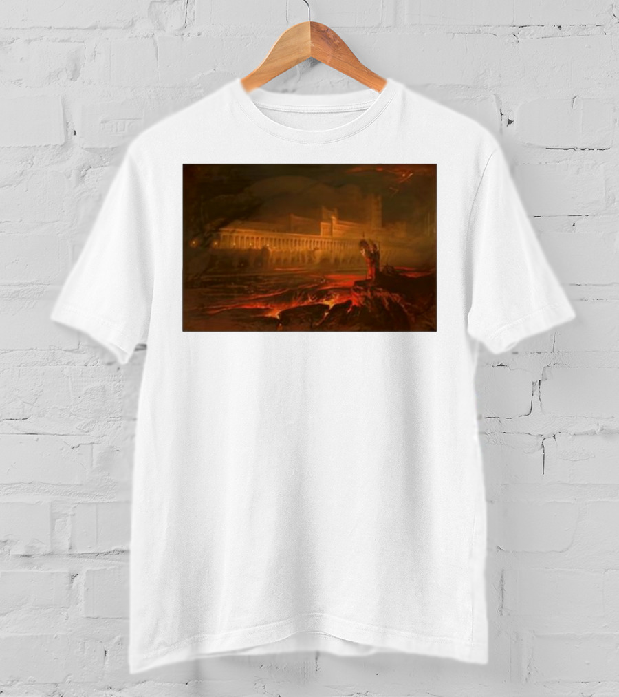 Birmingham John Martin Pandemonium Painting T-Shirt
