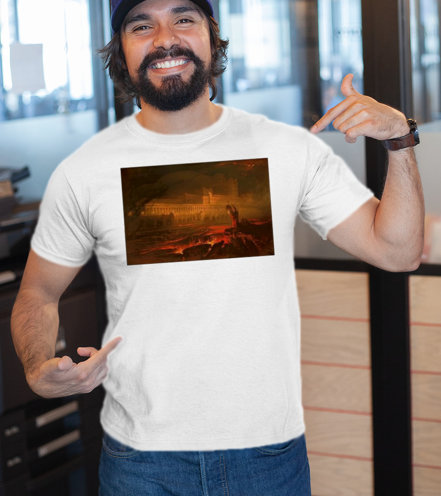 Birmingham John Martin Pandemonium Painting T-Shirt