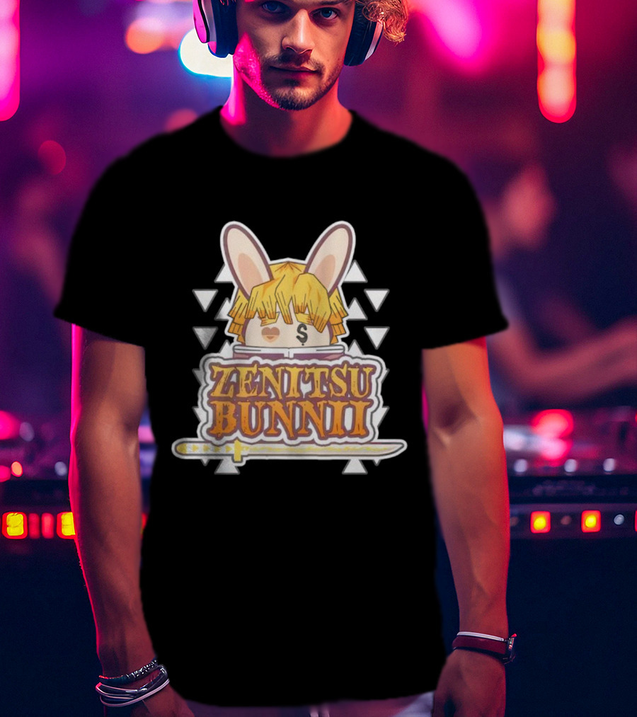 Zenitsu Bunnii Bunnii Gang Samurai Sword T-Shirt