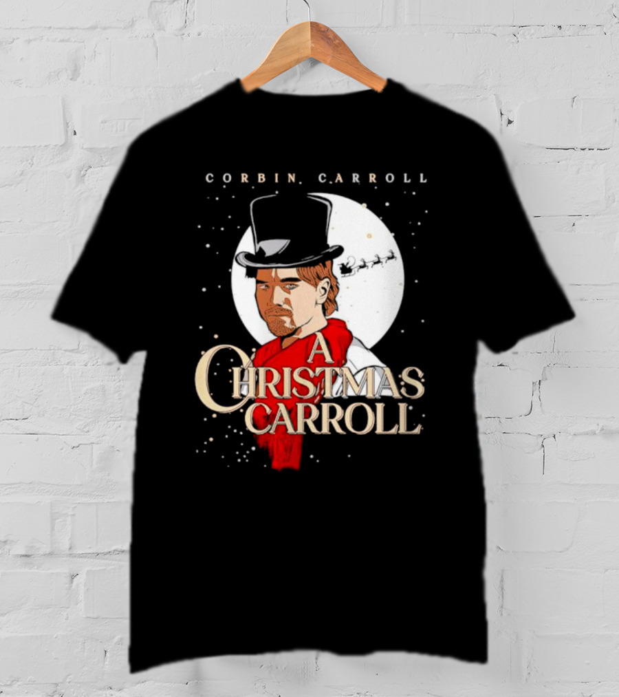 Corbin Carroll A Christmas Carroll Magic Winter Scene T-Shirt