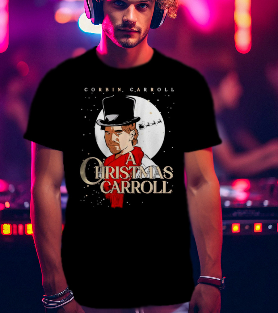 Corbin Carroll A Christmas Carroll Magic Winter Scene T-Shirt