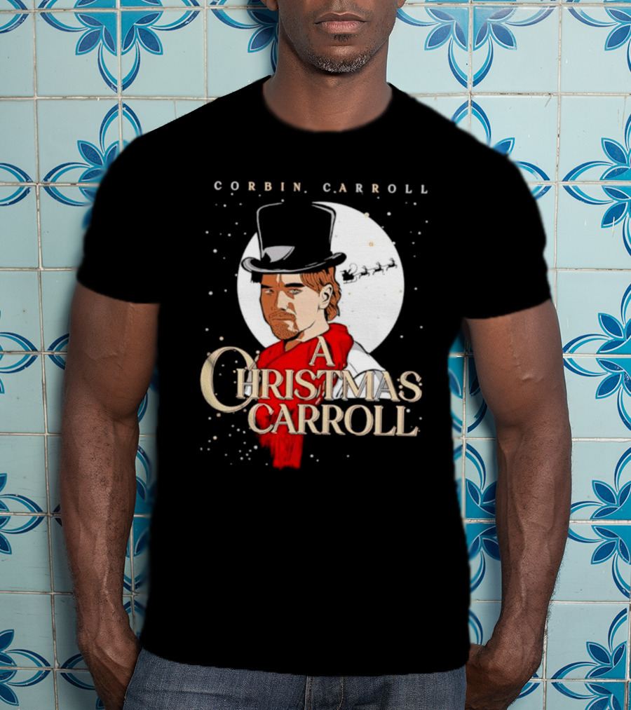 Corbin Carroll A Christmas Carroll Magic Winter Scene T-Shirt