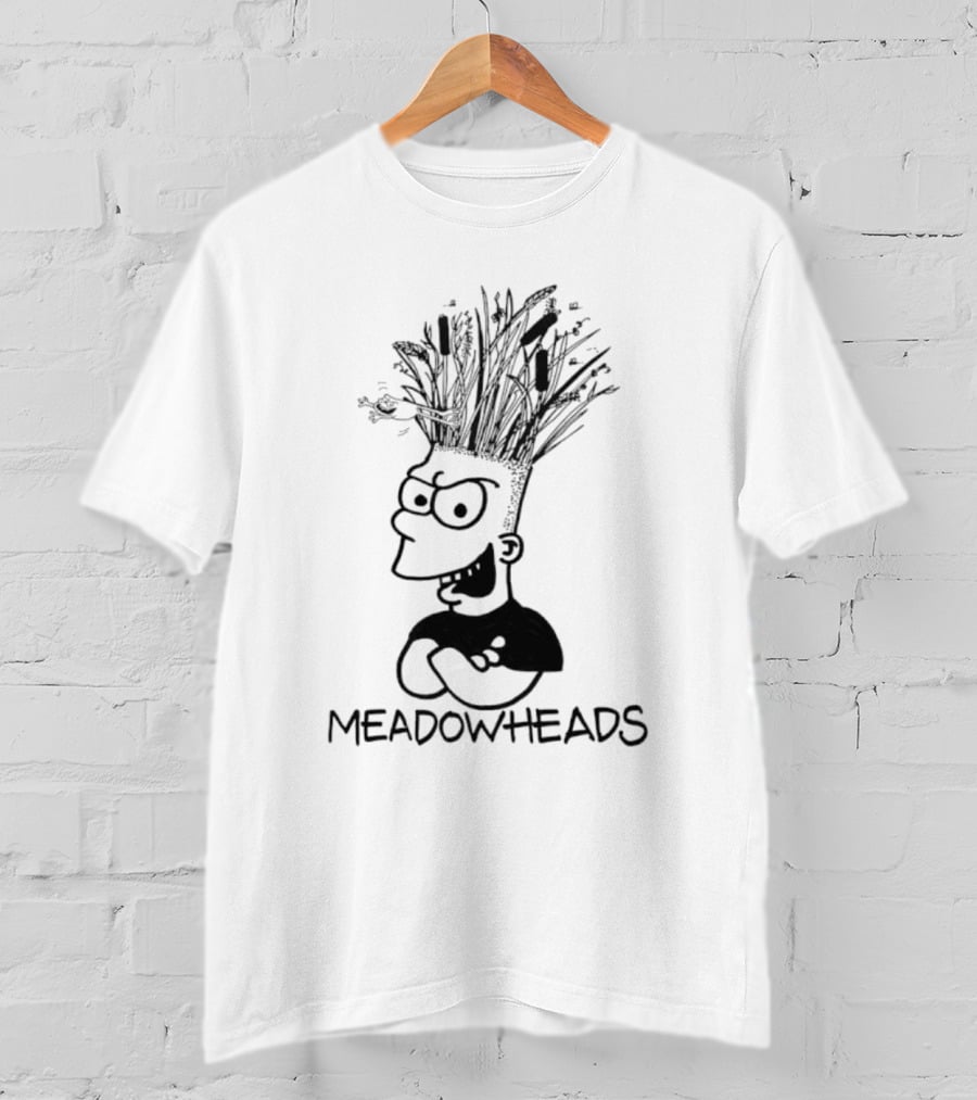 Bart Simpson Meadowheads Wild Hairstyle Adventure T-Shirt
