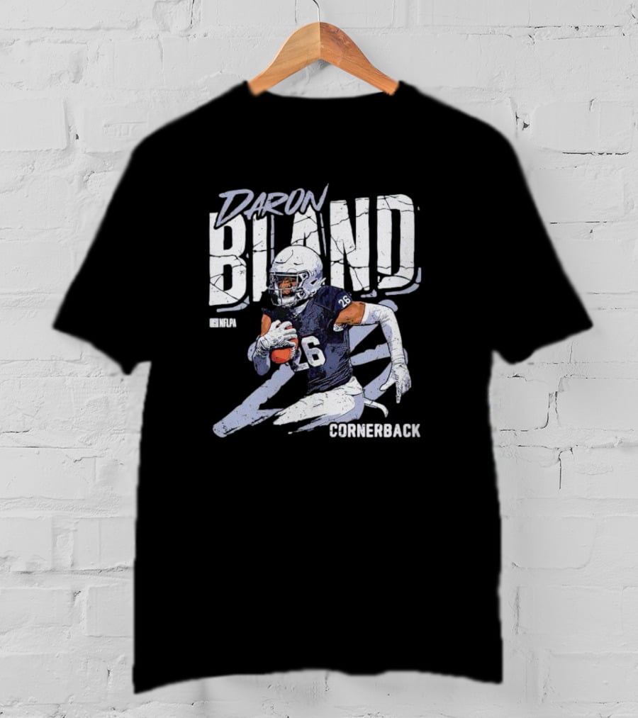 Daron Bland 26 NFLPA Cornerback Dallas T-Shirt