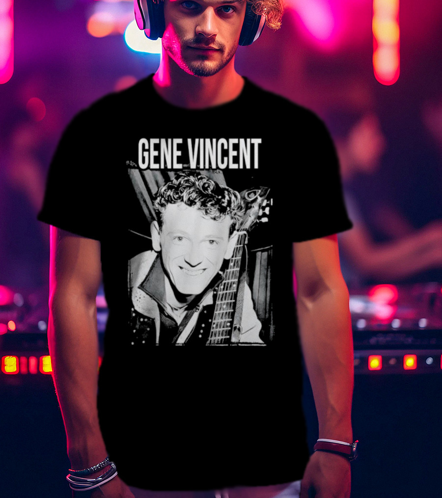 Gene Vincent Guitar T-Shirt