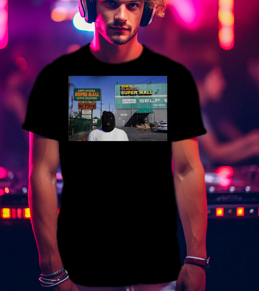 Anti Social Slauson Super-Mall Cutty Shopping T-Shirt