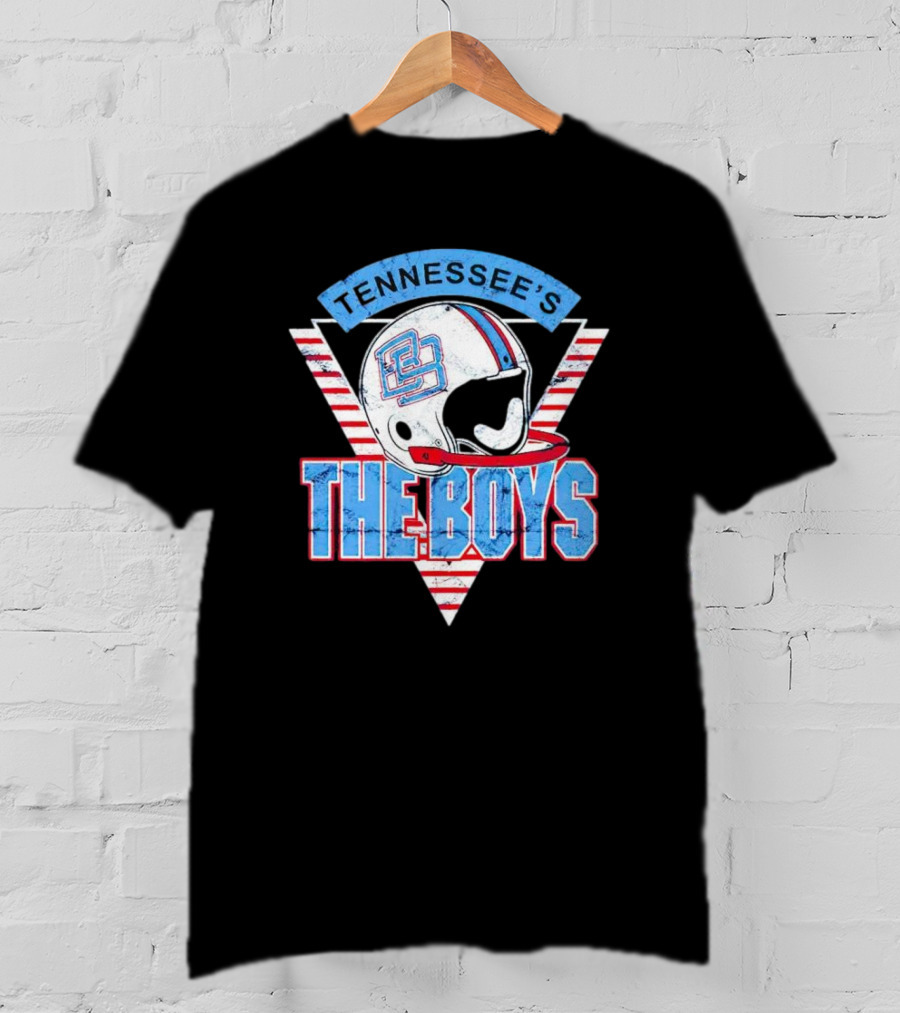 Tennessee's The Boys Football Helmet T-Shirt