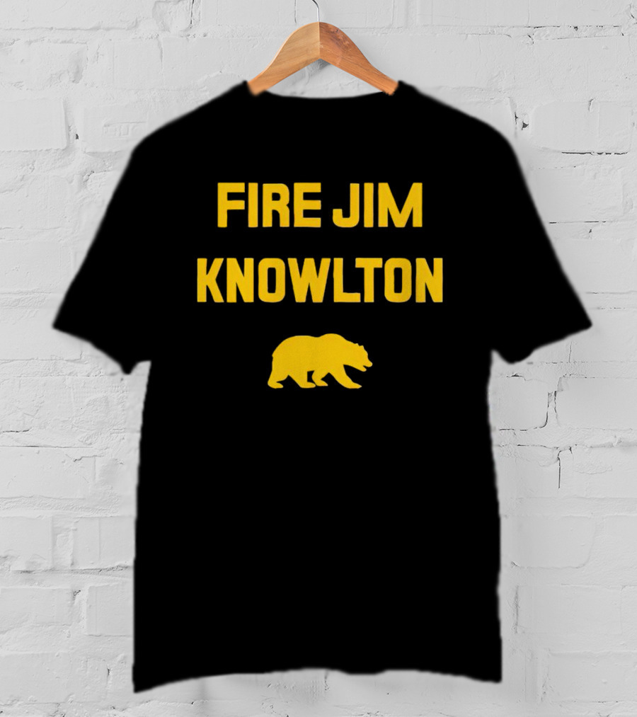 FIRE JIM KNOWLTON Bear T-Shirt