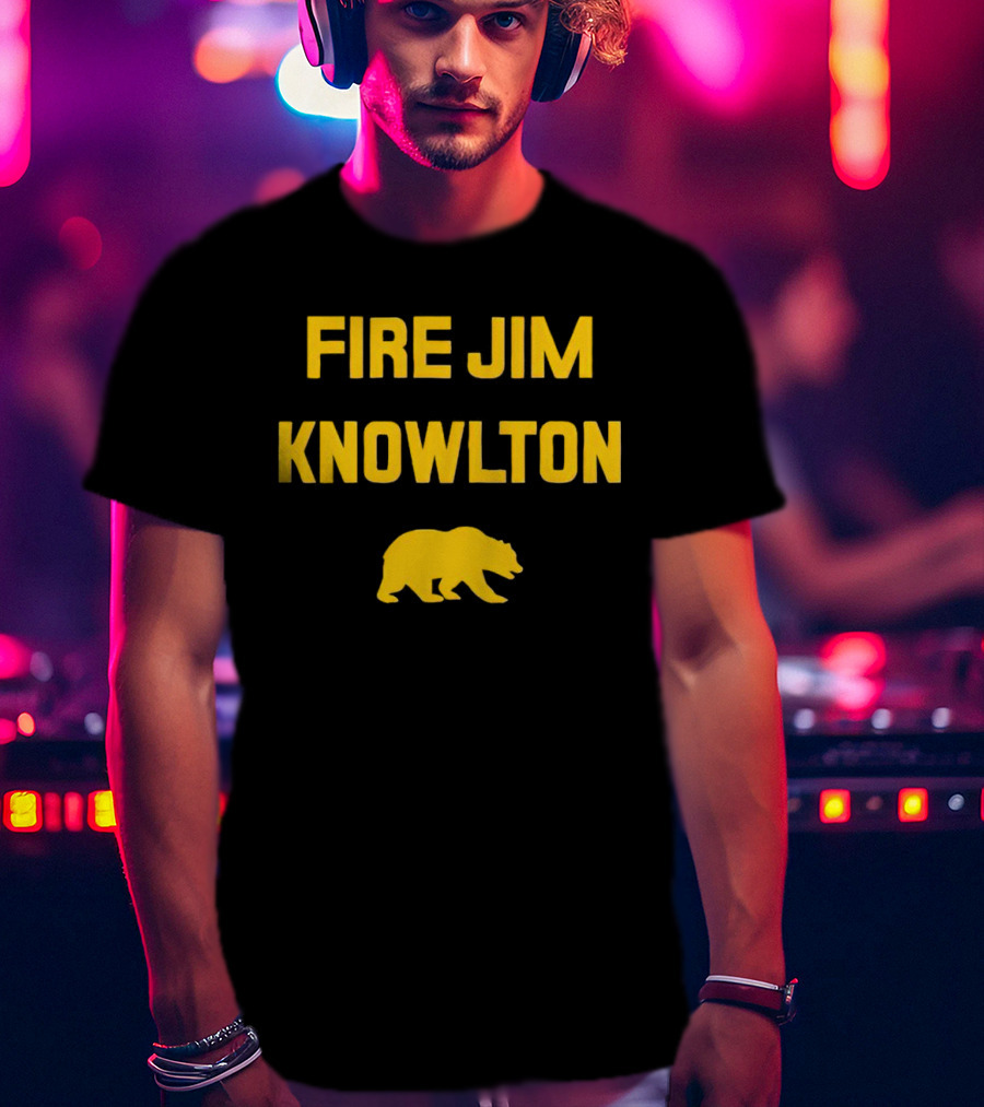 FIRE JIM KNOWLTON Bear T-Shirt
