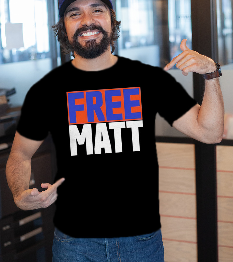 Free Matt FC Cincinnati Soccer Fan Support T-Shirt