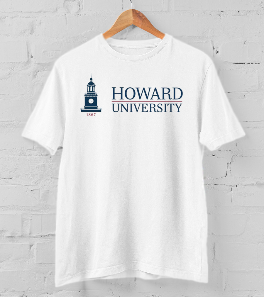 Howard University 1867 Historic Clocktower T-Shirt