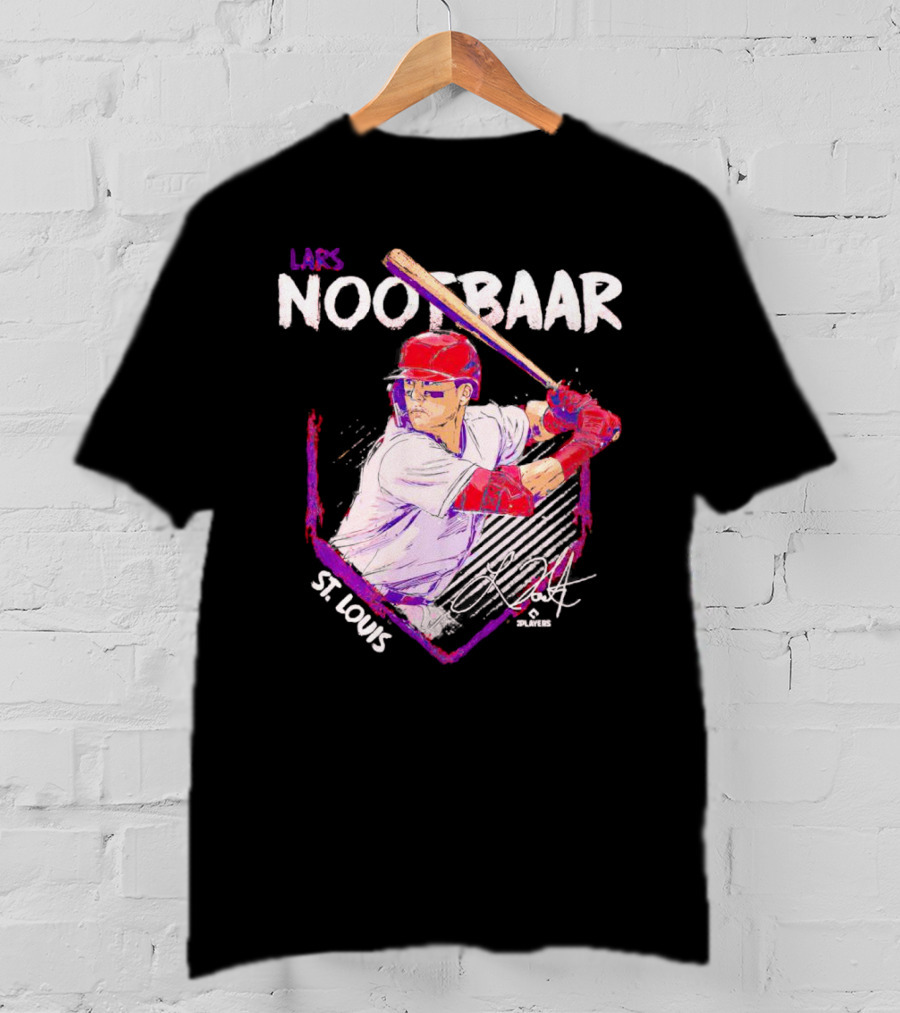 Lars Nootbaar St. Louis Baseball Players Signature T-Shirt