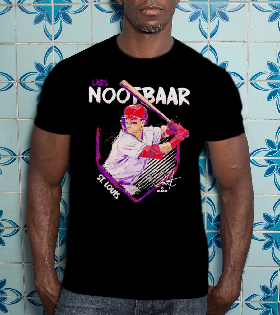 Lars Nootbaar St. Louis Baseball Players Signature T-Shirt