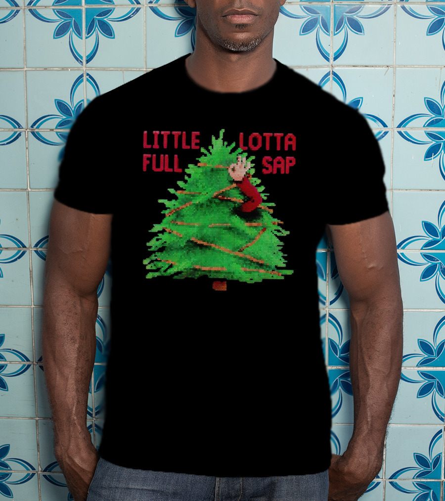 National Lampoon’s Christmas Vacation Little Full Lotta Sap Tree Scene T-Shirt