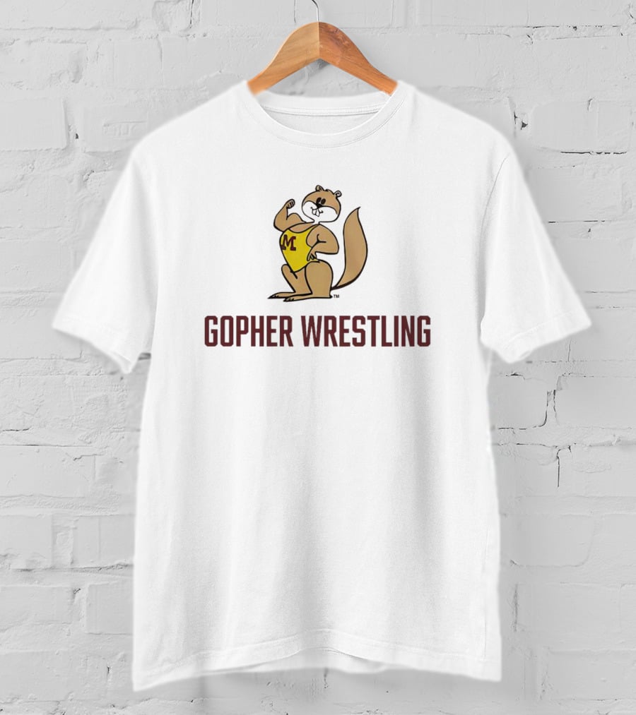 Goldy Gopher Wrestling Gopher Wrestling M T-Shirt