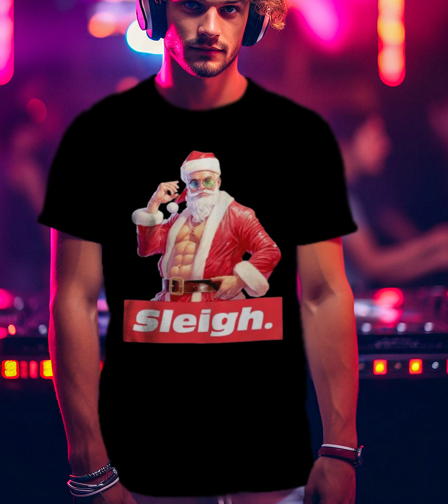 Sleigh Santa Christmas T-Shirt