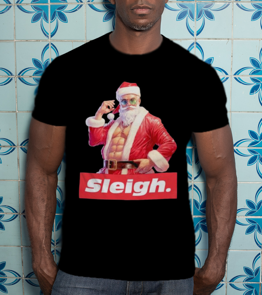 Sleigh Santa Christmas T-Shirt