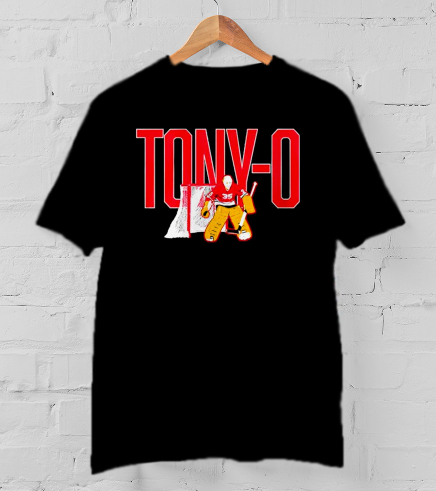 TONY-O 35 Hockey Goalie Net T-Shirt