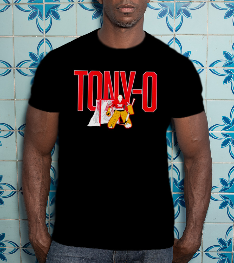 TONY-O 35 Hockey Goalie Net T-Shirt