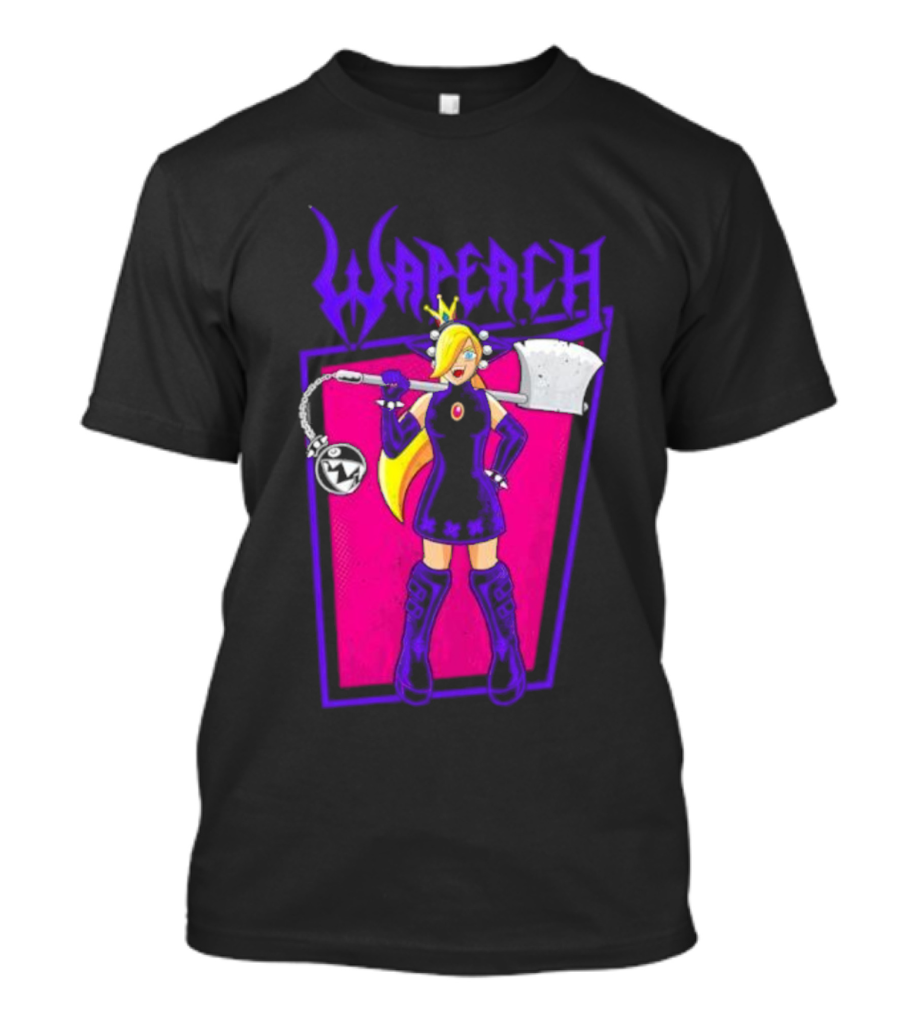Wah Princess Wapeach Axe Mace Medieval Fantasy Warrior Princess T-Shirt