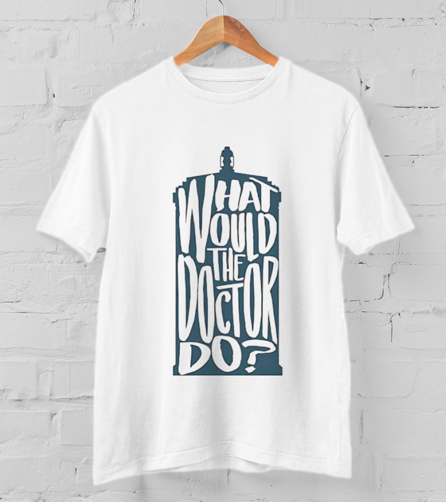 What Would The Doctor Do TARDIS T-Shirt