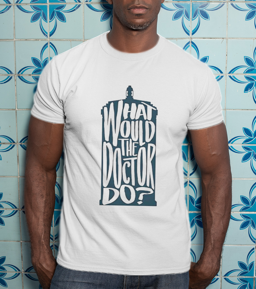 What Would The Doctor Do TARDIS T-Shirt