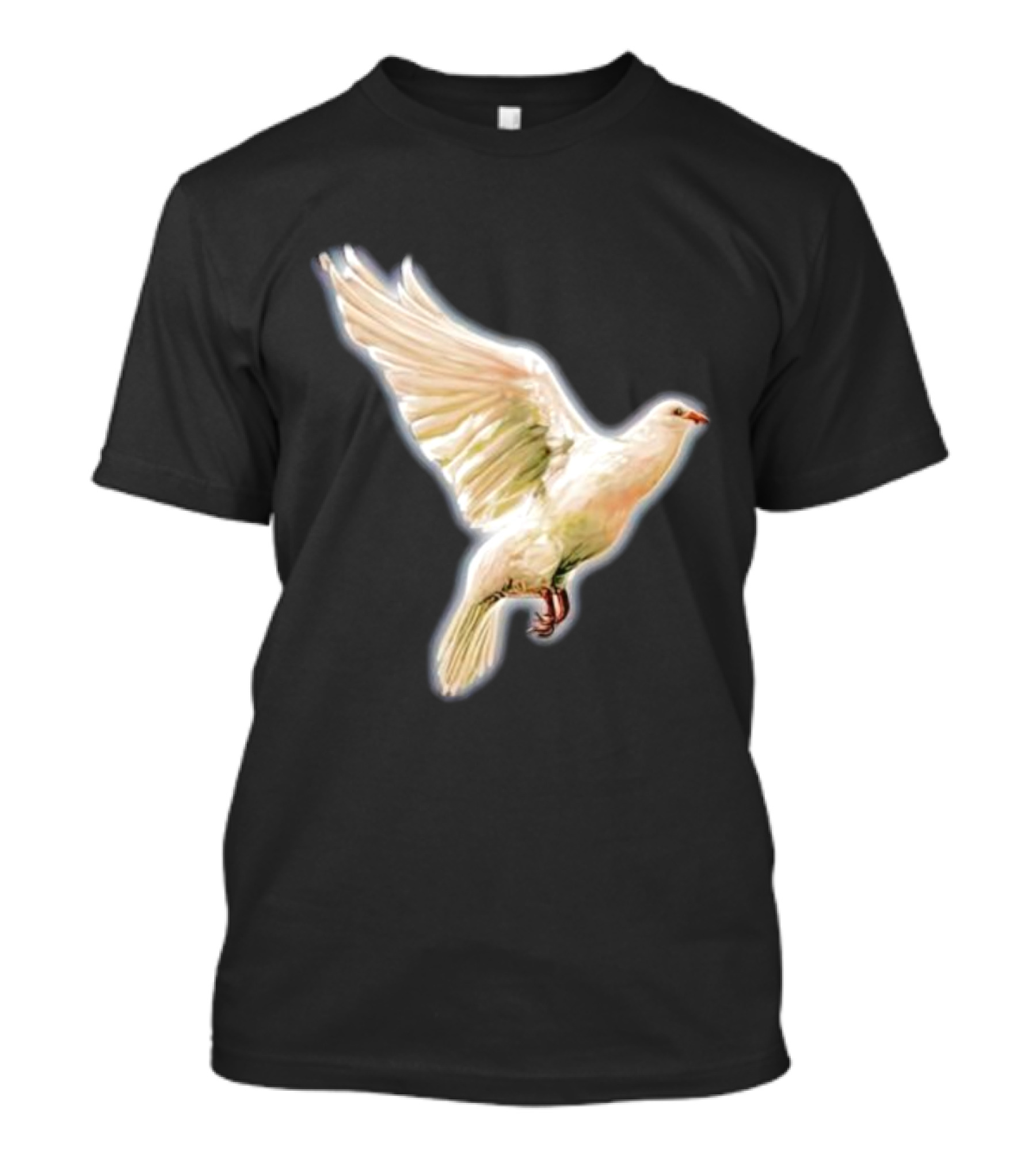 Psycho Peace Dream Dove In Flight T-Shirt