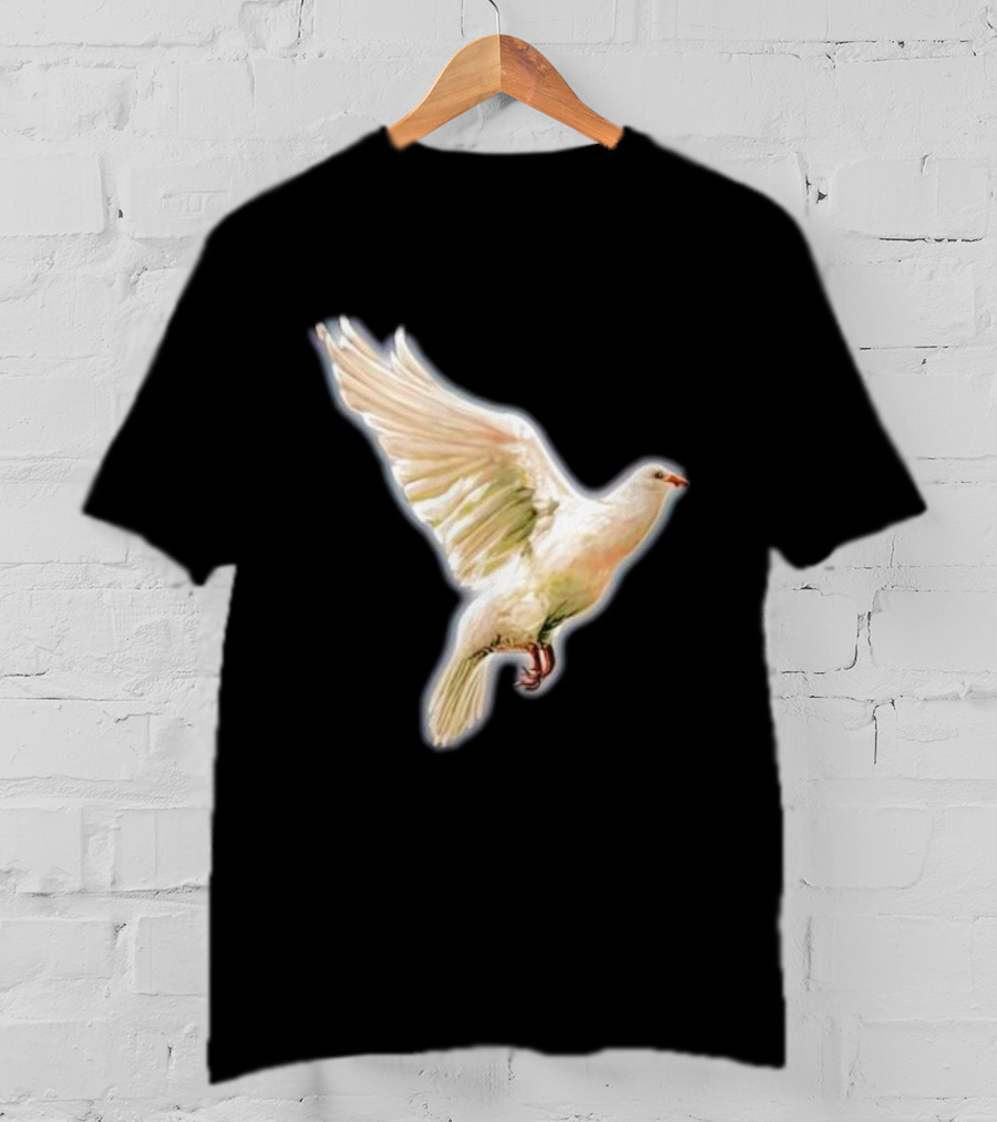 Psycho Peace Dream Dove In Flight T-Shirt