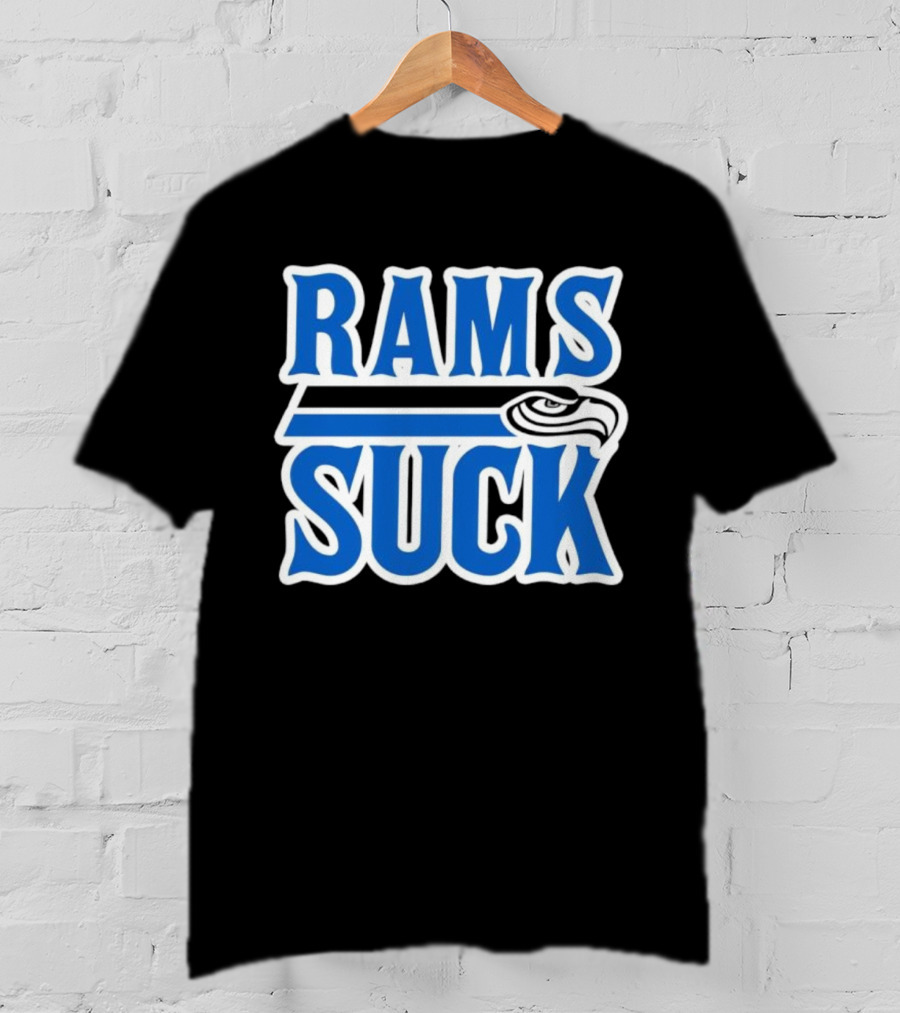 Rams Suck Seattle Seahawks Rivalry Game Day Fan Spirit T-Shirt