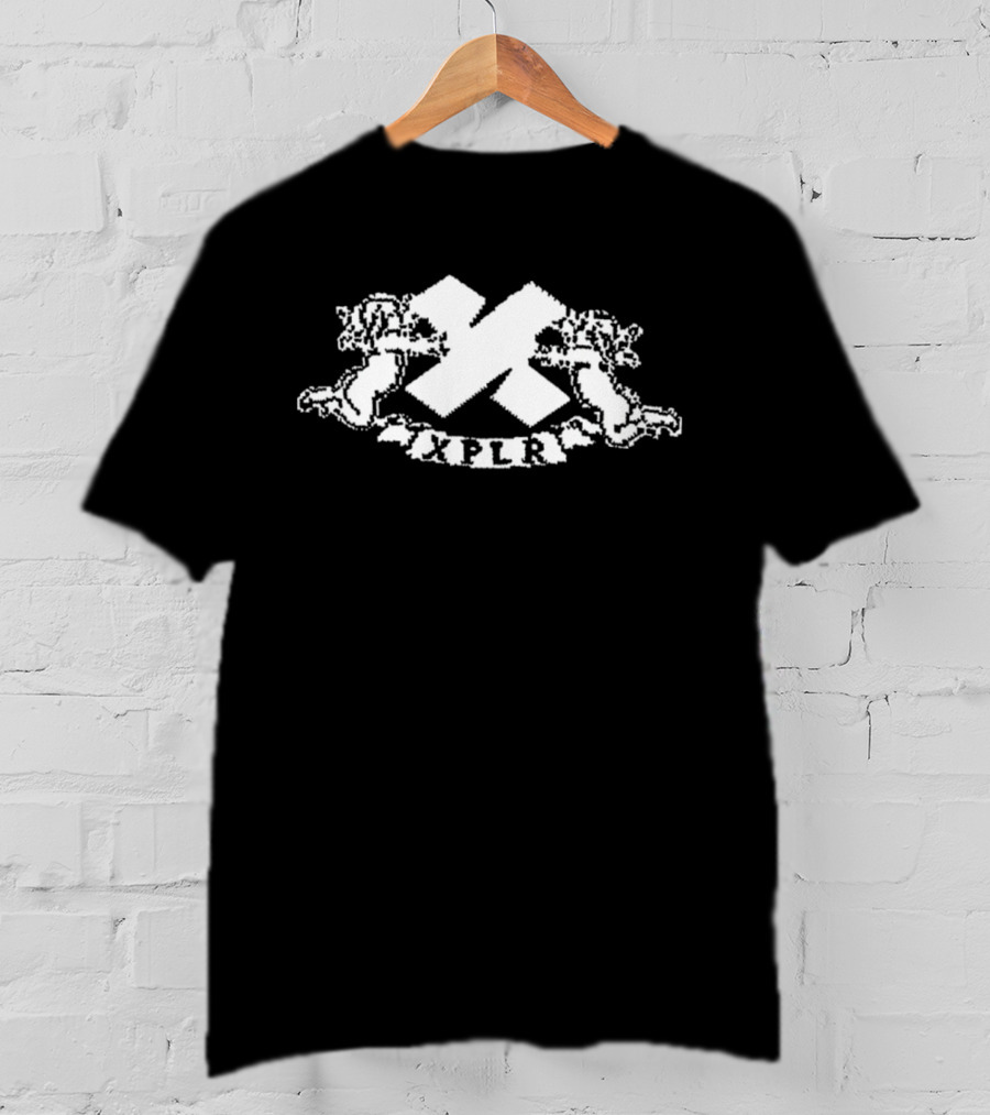 XPLR Angel Cherub Knit Emblem T-Shirt