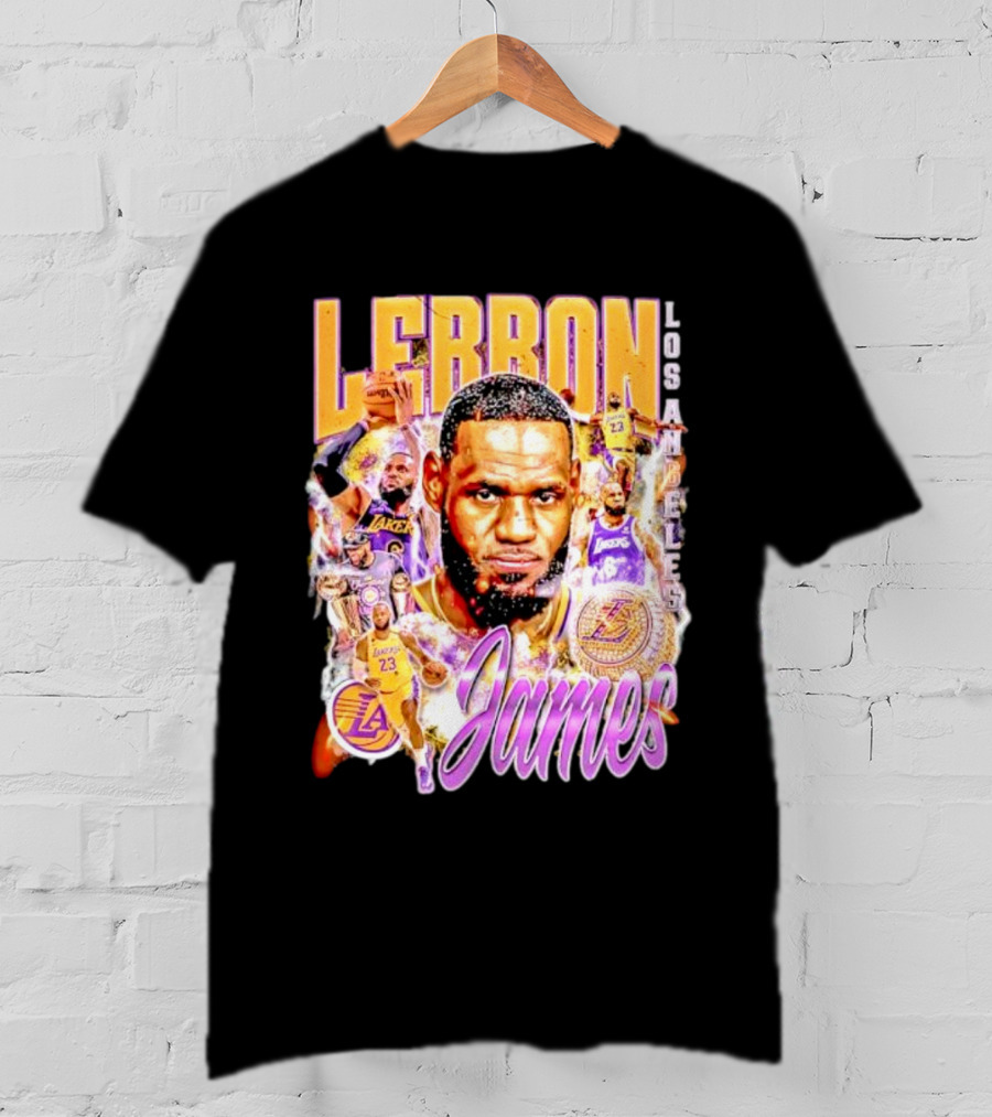 LEBRON JAMES LOS ANGELES LAKERS 23 ICONIC BASKETBALL LEGEND T-Shirt