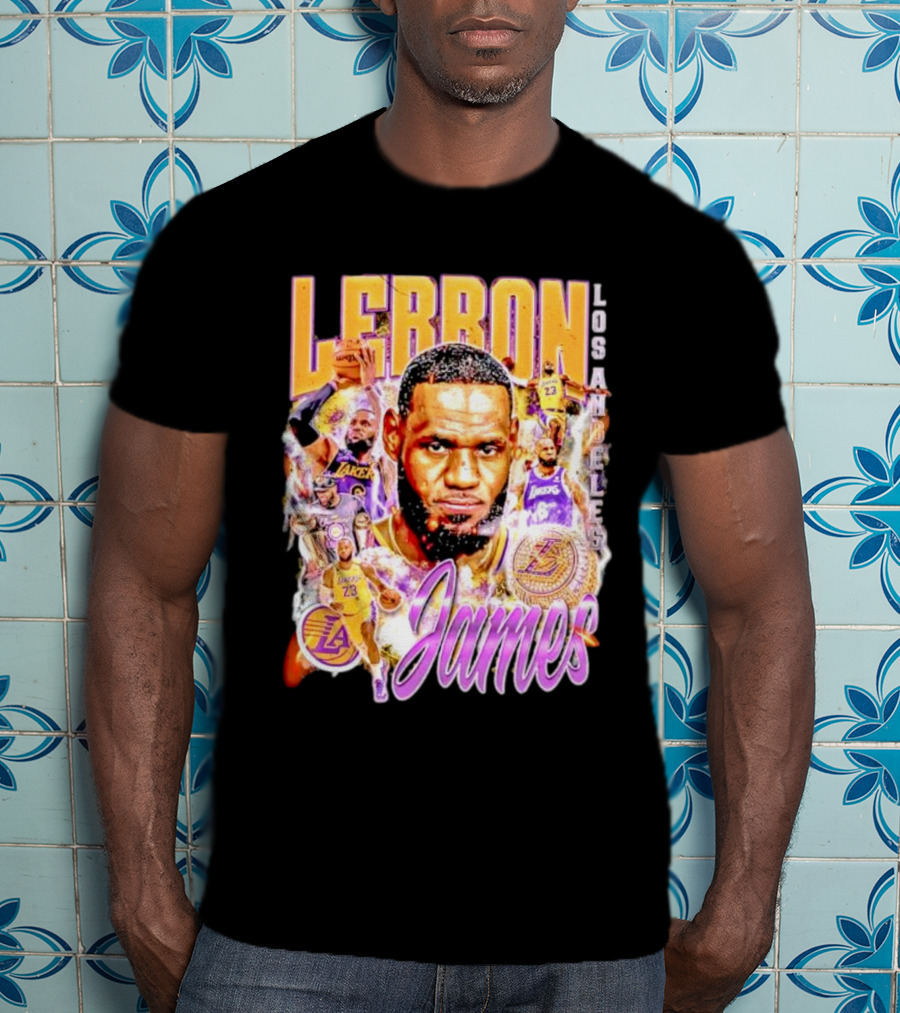 LEBRON JAMES LOS ANGELES LAKERS 23 ICONIC BASKETBALL LEGEND T-Shirt
