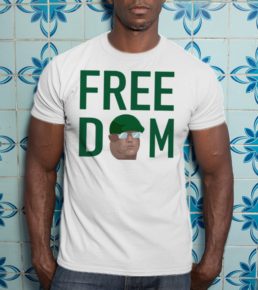 FREEDOM Kyle Pagan Green Hat Sunglasses T-Shirt