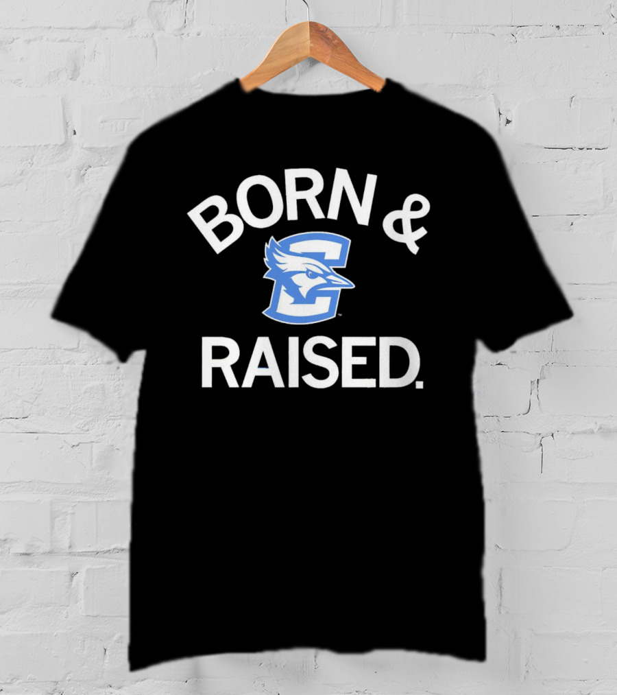 Creighton Bluejays Born And Raised T-Shirt