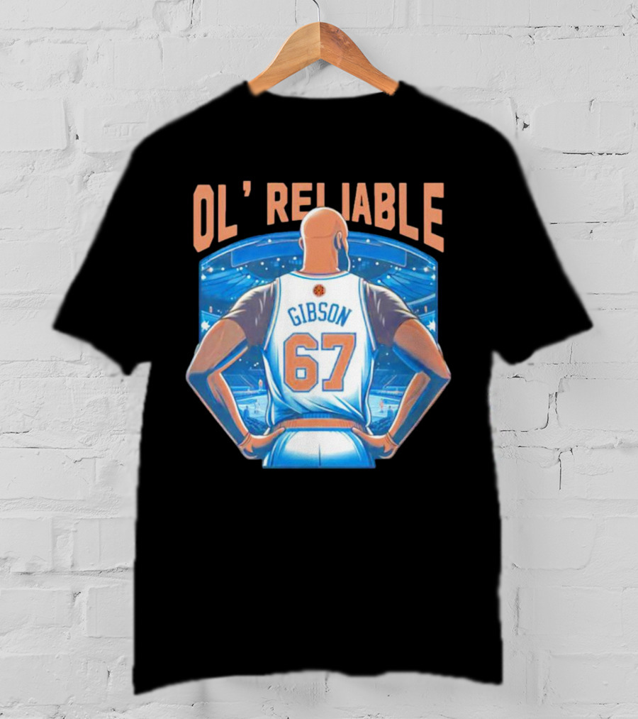 Gibson Ol' Reliable 67 Basketball Arena Scene T-Shirt