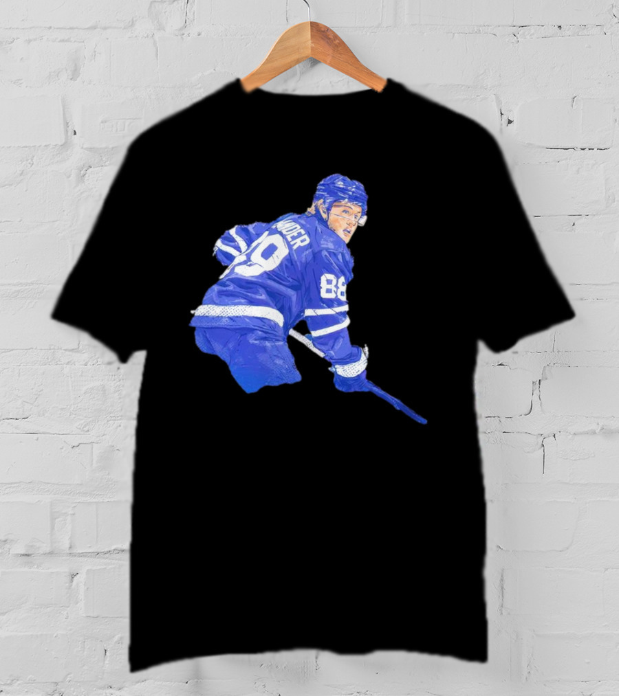 William Nylander Toronto Hockey Player Blue Jersey 88 T-Shirt