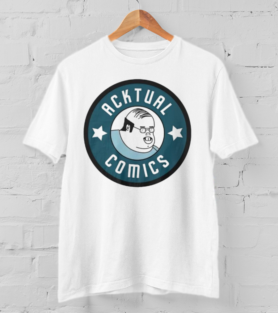 Acktual Comics Star Emblem T-Shirt