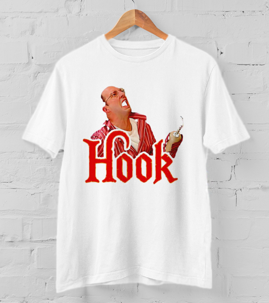 Buster Bluth Hook Screaming Red Striped T-Shirt