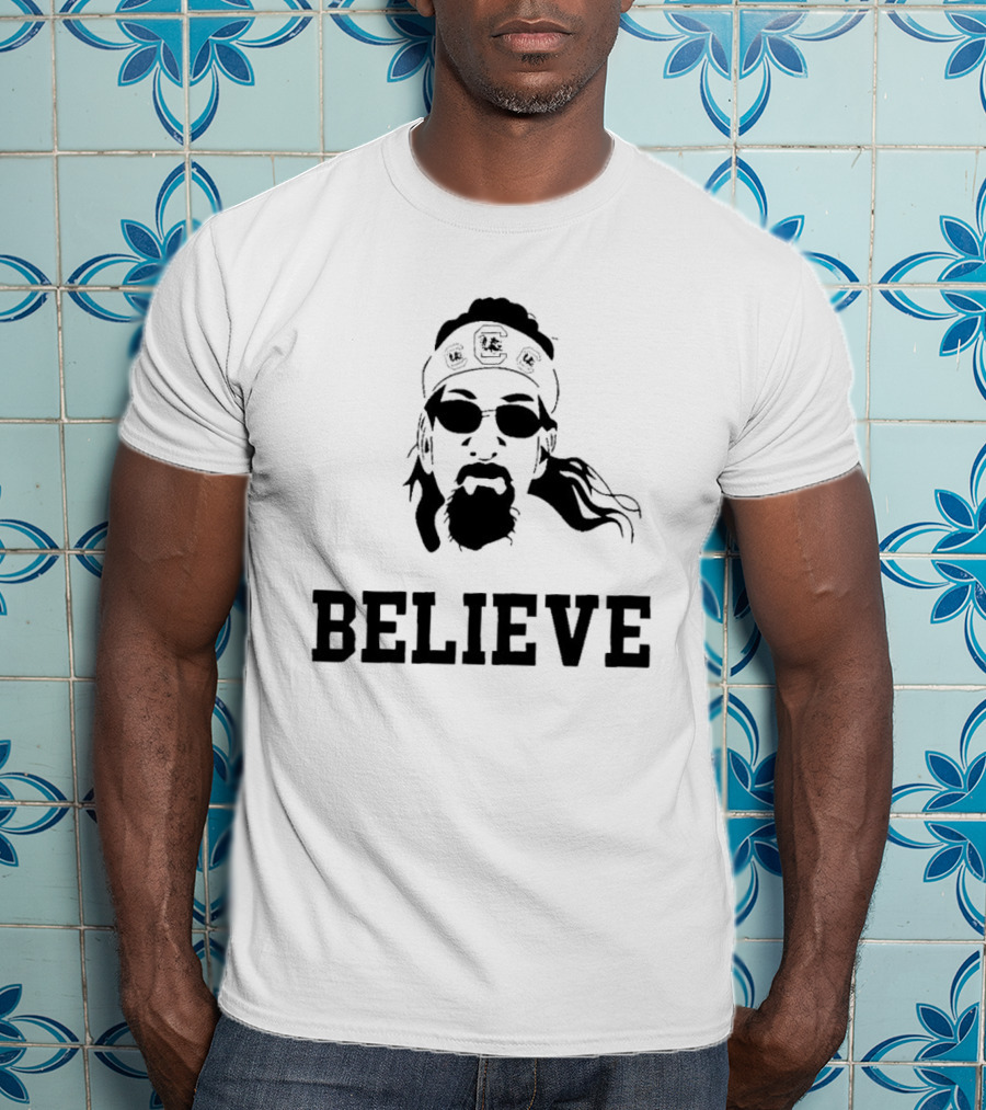 Carlton Thompson South Carolina Gamecocks Believe Iconic Fan T-Shirt