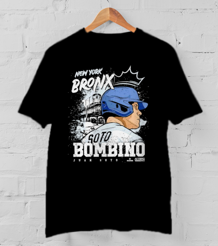 New York Bronx Soto Bombino Juan Soto Clutch Animated T-Shirt