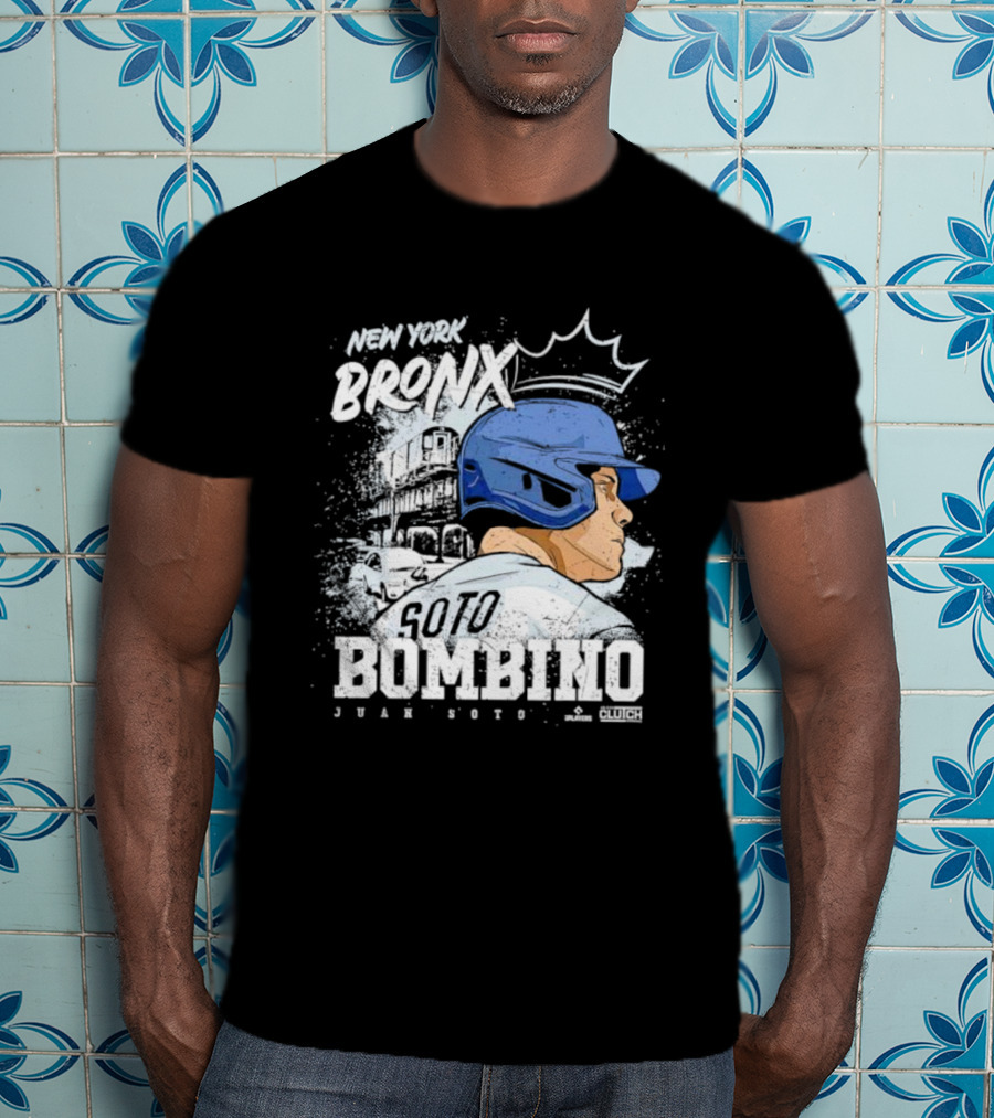 New York Bronx Soto Bombino Juan Soto Clutch Animated T-Shirt