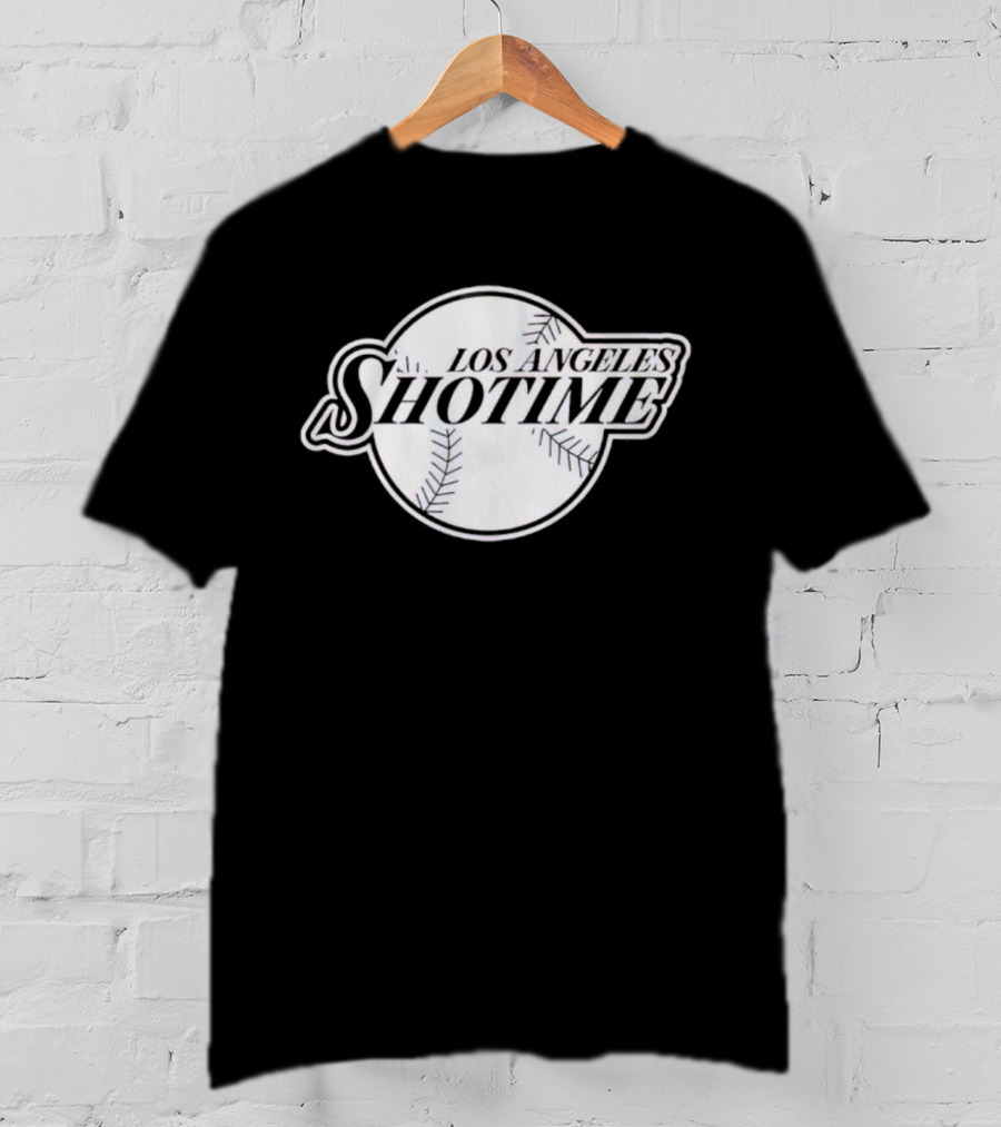 Los Angeles Shotime Shohei Ohtani Baseball T-Shirt