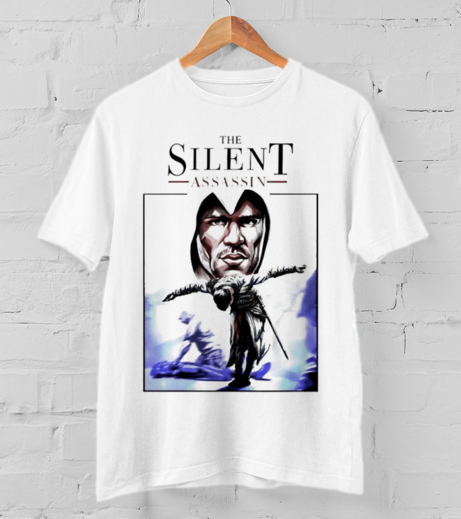 The Silent Assassin Hooded Warrior Embrace T-Shirt