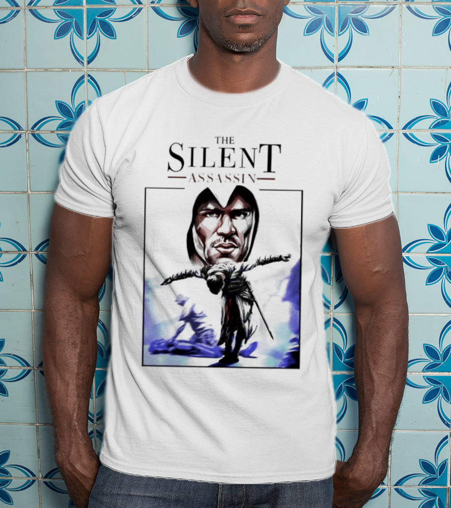 The Silent Assassin Hooded Warrior Embrace T-Shirt