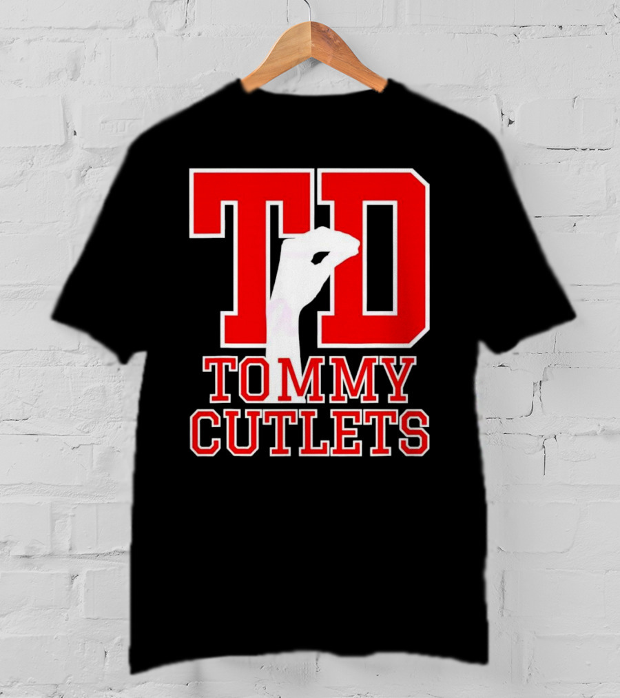 TD Tommy Cutlets Finger Pinch Gesture T-Shirt