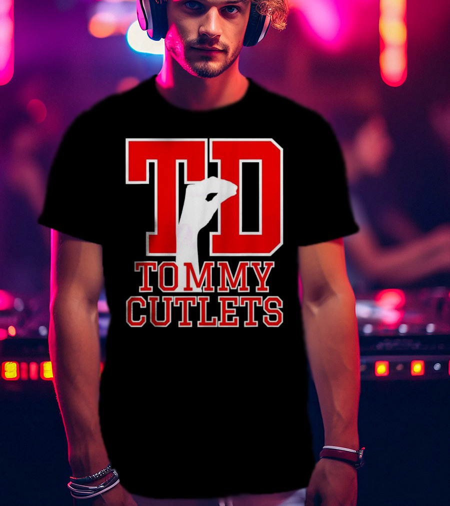 TD Tommy Cutlets Finger Pinch Gesture T-Shirt